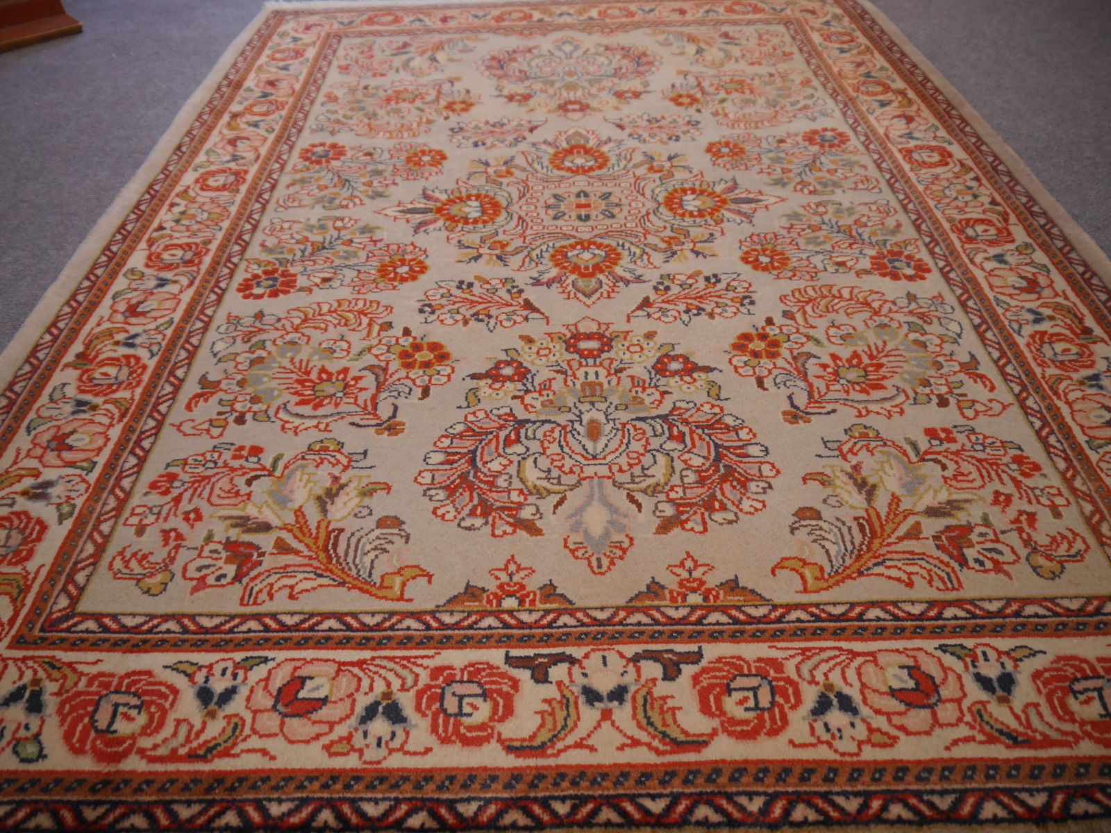 Small Oriental Rug 5.1 X 3.6 Ft 155 X 112 Cm photo furniture