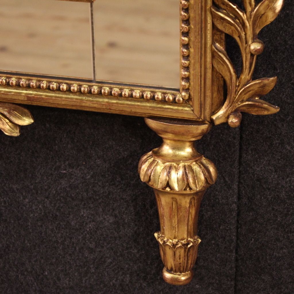 photo furniture Elegant Louis XVI Style Mirror From The 20th Century