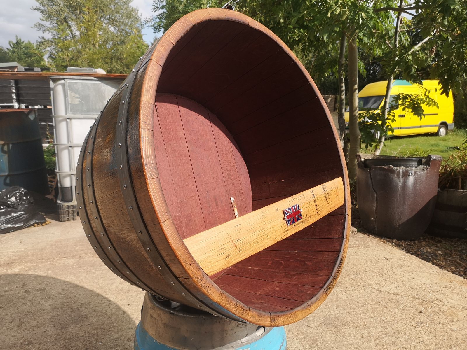 Shop, Pub/ Bar, Barrel Display. Fire Log Barrel photo 300.0