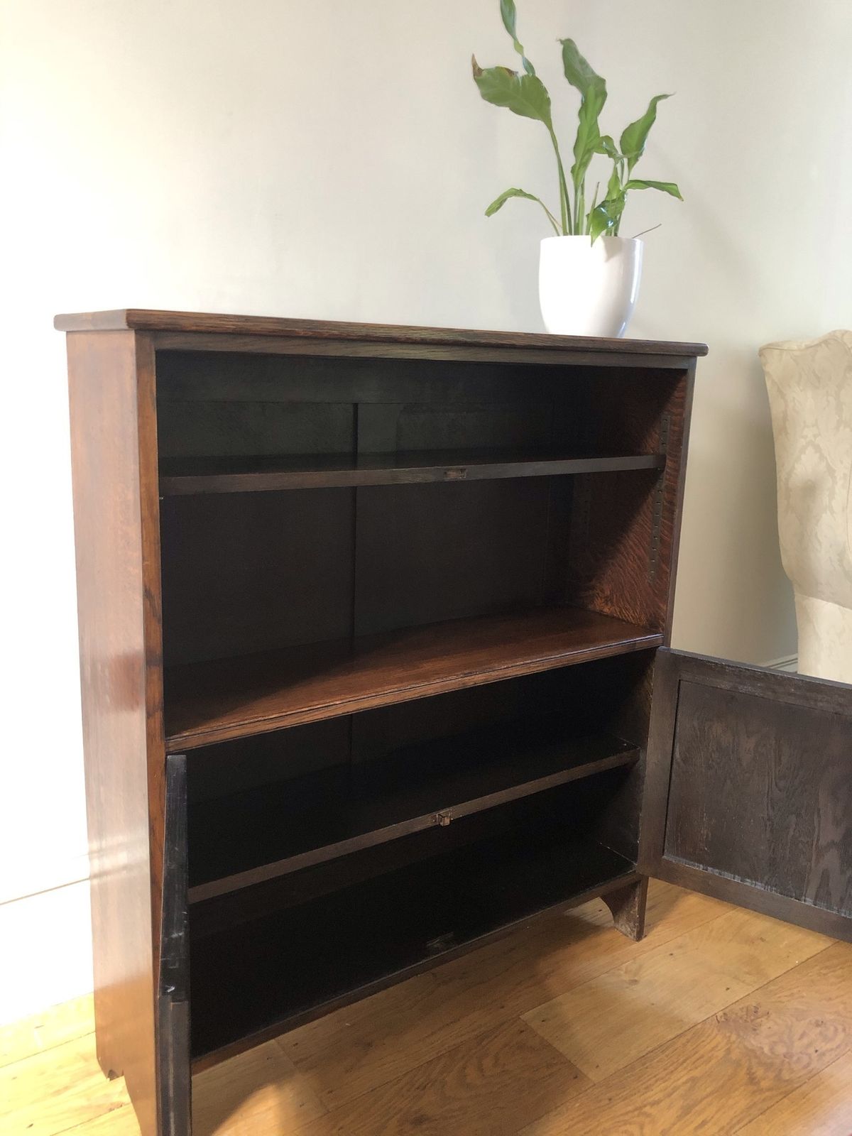 Furniture Bookcase With Cupboards Below/Display Cabinet photo