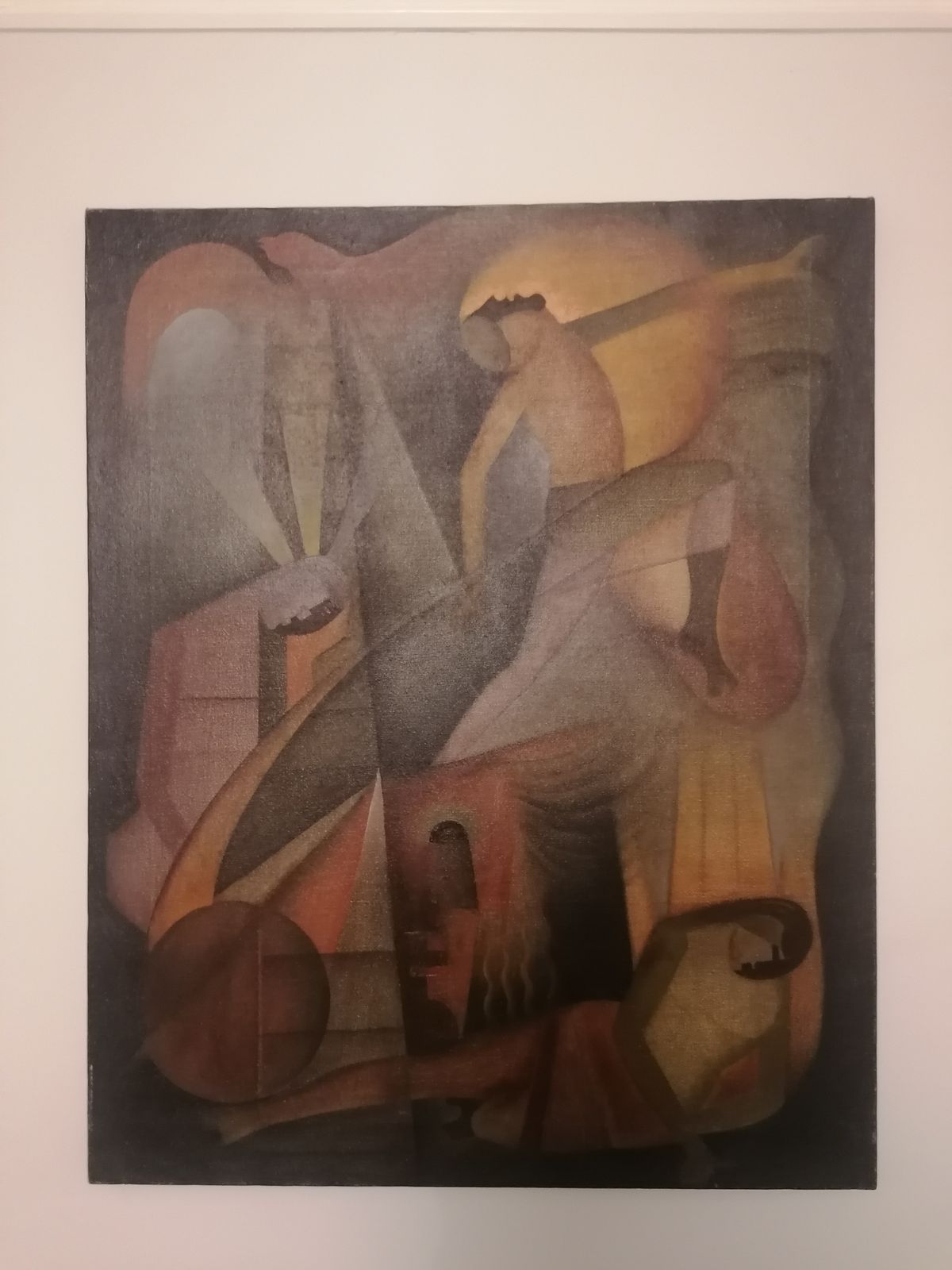 Art Deco Painting, 1930's, 1930s