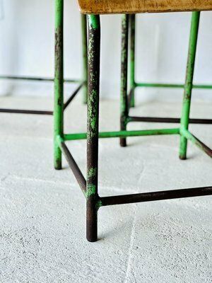 586.0 Industriële Schoolstoelen, Ca. Jaren 1960, Set Van 6 photo