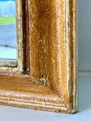 Vintage Spiegel Met Beukenhouten Lijst photo buy