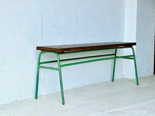 School Bench, 1960s photo vinterior