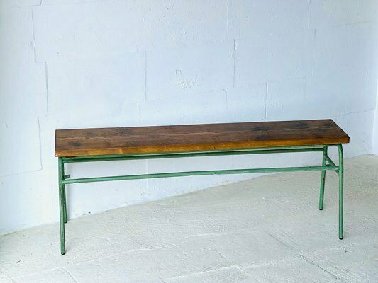 332.0 School Bench, 1960s photo