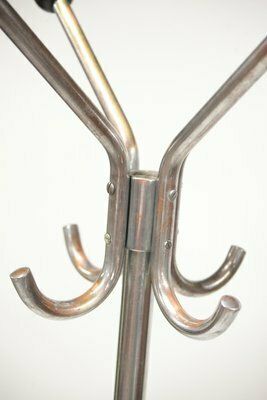 Bauhaus Stijl Chromen Buisframe Kapstok Van Hynek Gottwald, Jaren 1940 photo 242.0