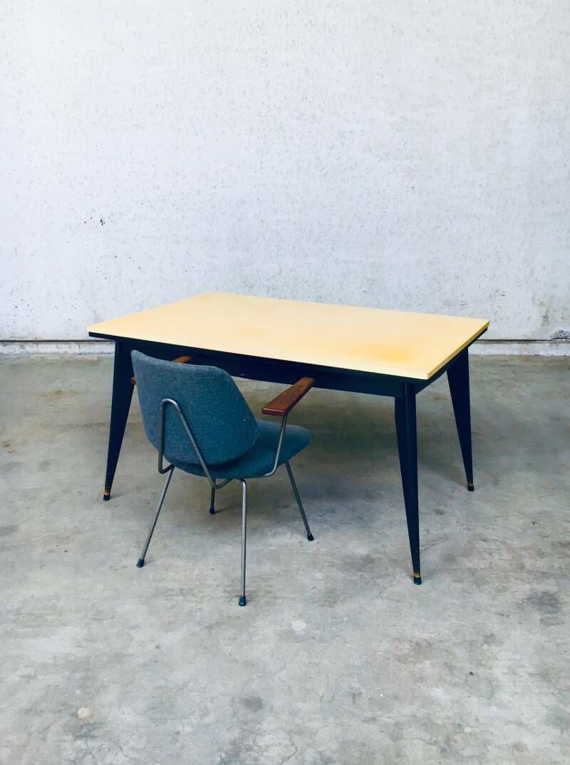 1950's Space Age Design Extendable Dining Table photo vintage