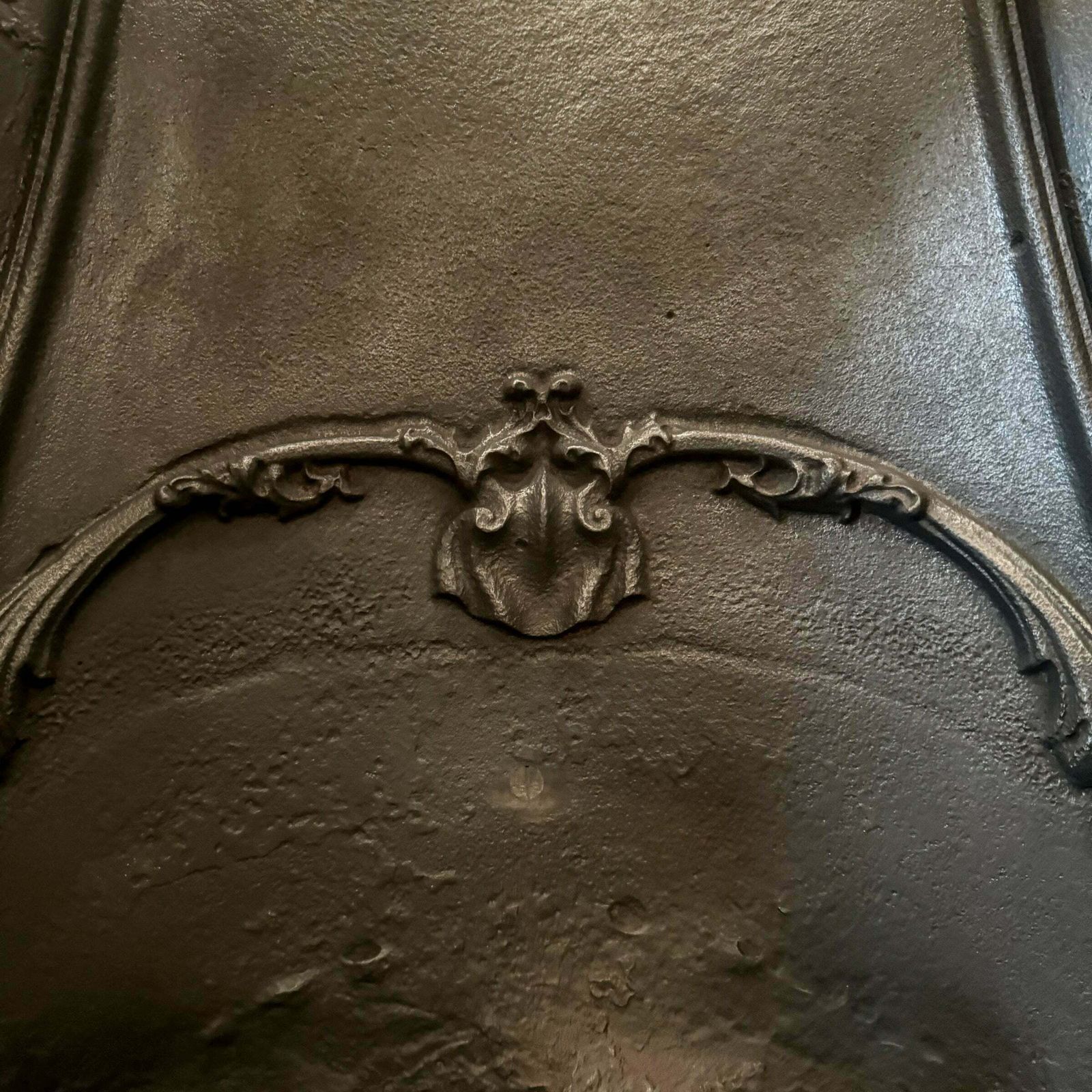 photo for sale Antique Ornate Victorian Cast Iron Insert
