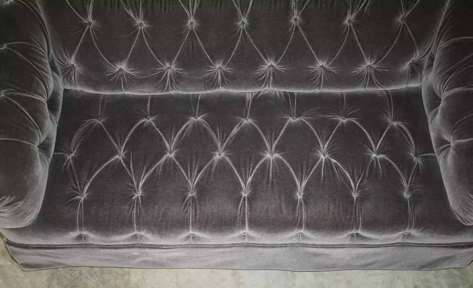 George Smith Somerville Chesterfield Mohair Velvet Sofas photo buy