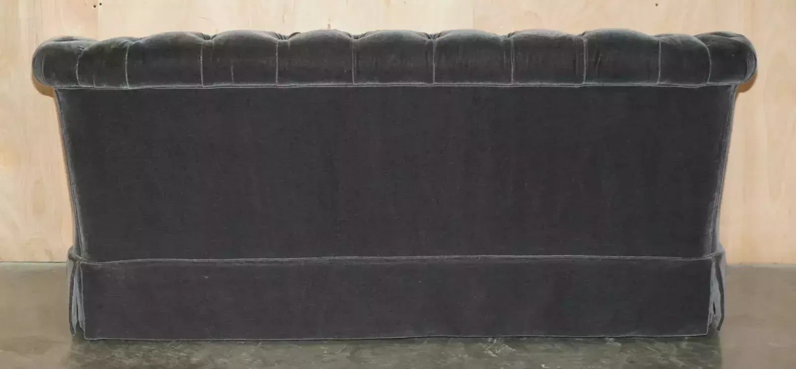 Furniture George Smith Somerville Chesterfield Mohair Velvet Sofas photo
