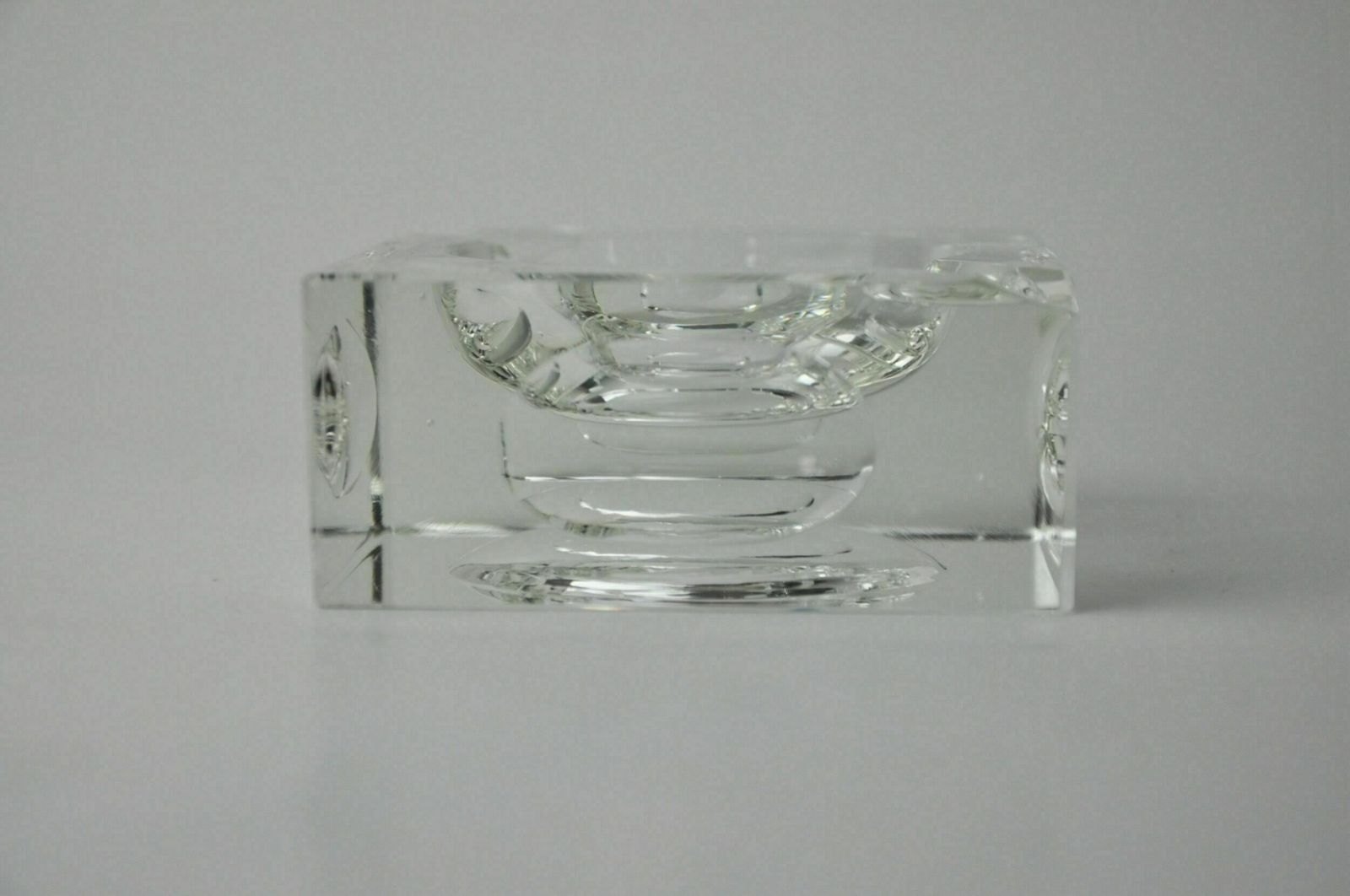 Magnifying Glass Ashtray By Antonio Imperatore, Murano Glass, Italy, 1970 photo Home Decor