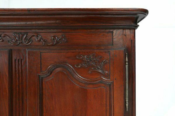 Large Louis XVI French Carved Bridal Wardrobe, 1850s photo buy