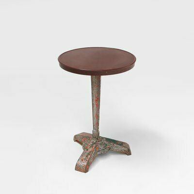 Bistro Table With Bakelite Top By Louis Vuitton For Rex, France, 1930s