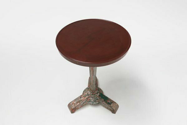 Bistro Table With Bakelite Top By Louis Vuitton For Rex, France, 1930s photo Furniture