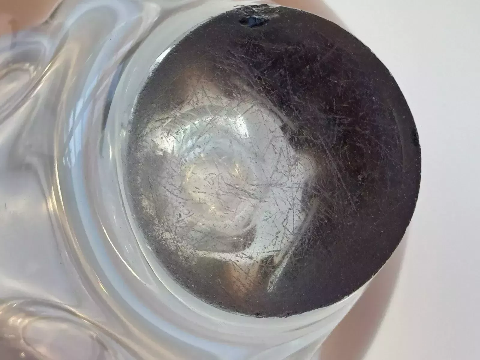 photo vinterior Czechoslovakian Moser Vladimir Mika Bohemian Art Glass Vase Mstisov Glassworks