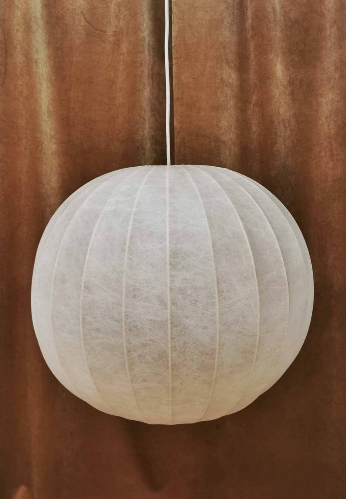 Big Space Age Pendant Lamp By Designer Achille & Pier Giacomo Castiglioni: Bovezzo (Italy) photo for sale