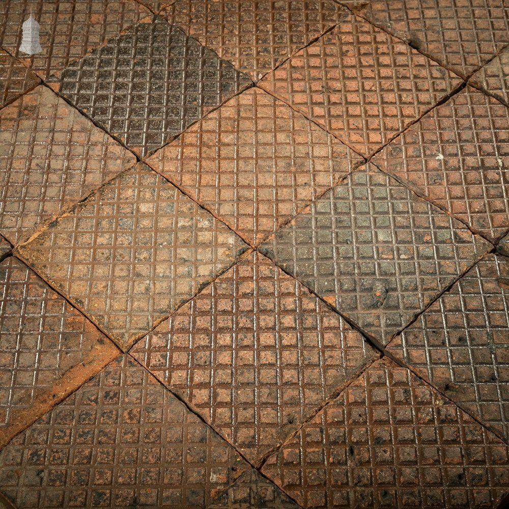 9 X 9 Diamond Paver, Staffordshire Blue Stable Bricks photo for sale