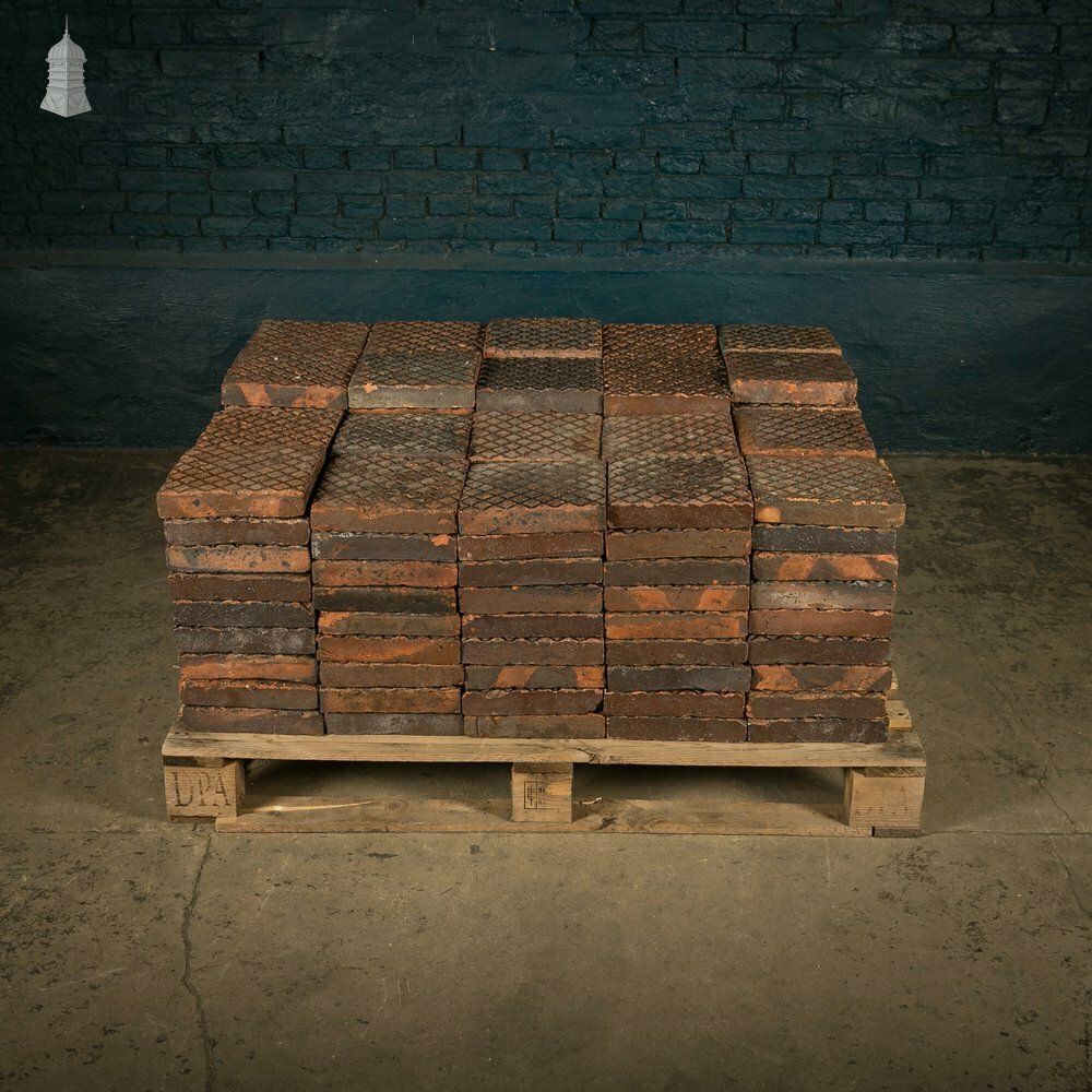 1830.0 9 X 9 Diamond Paver, Staffordshire Blue Stable Bricks photo