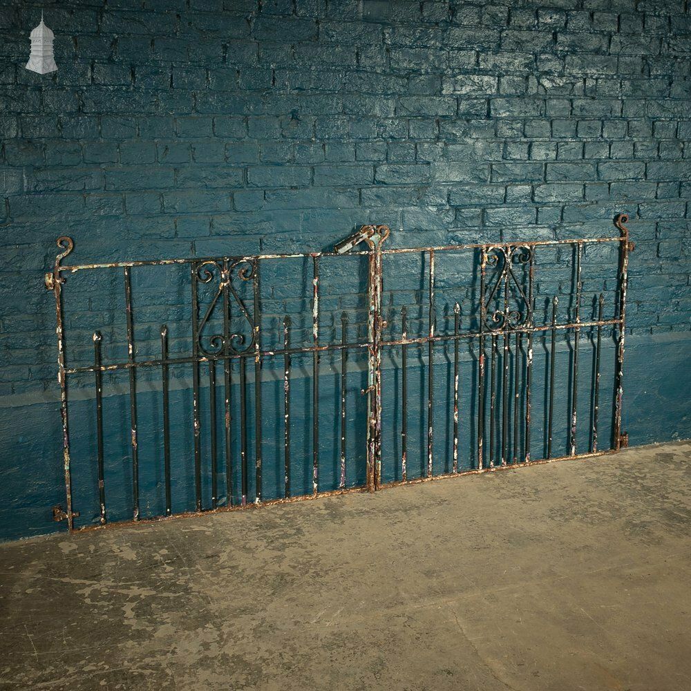photo furniture Driveway Double Gates, Wrought Iron