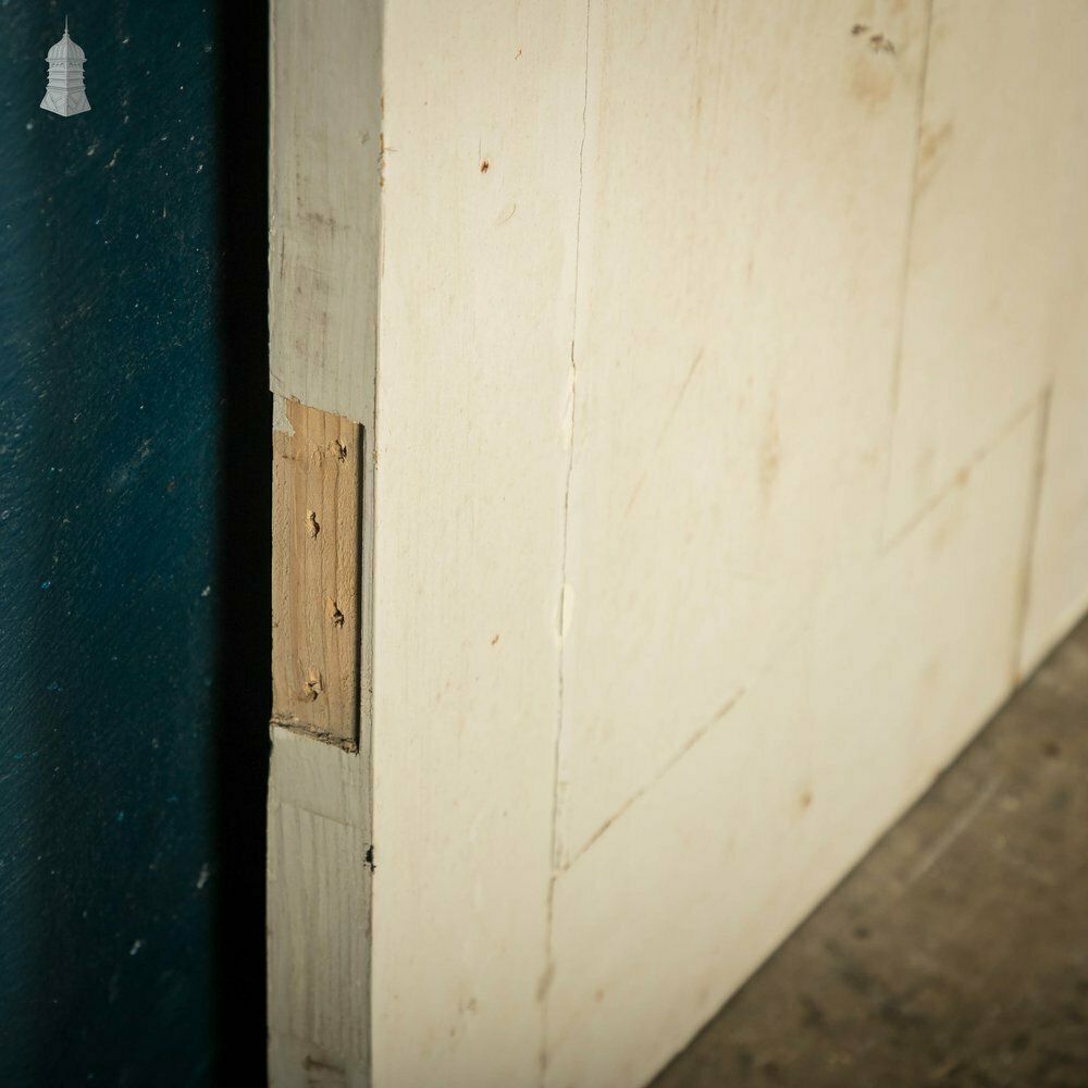 photo for sale Pine Cupboard Doors, White Painted 2 Moulded Pannels