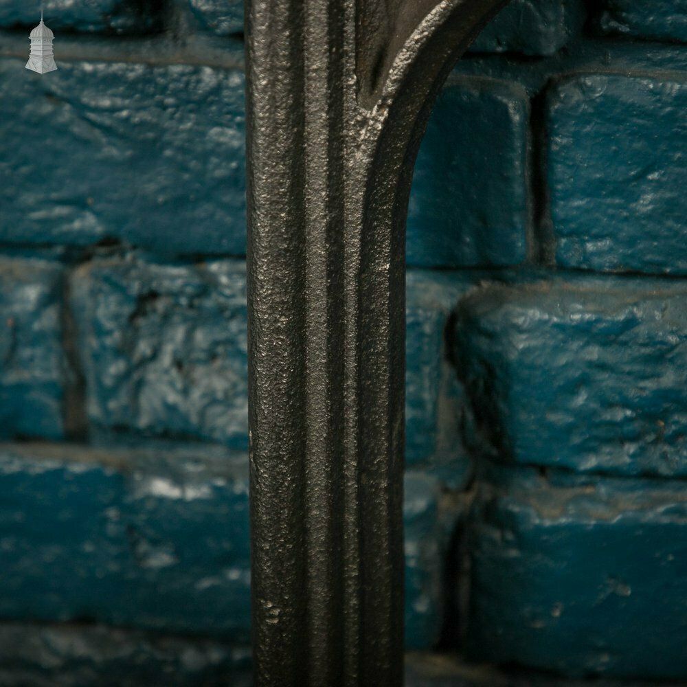 photo buy Fireplace Frame, Cast Iron With Quatrefoil Detail