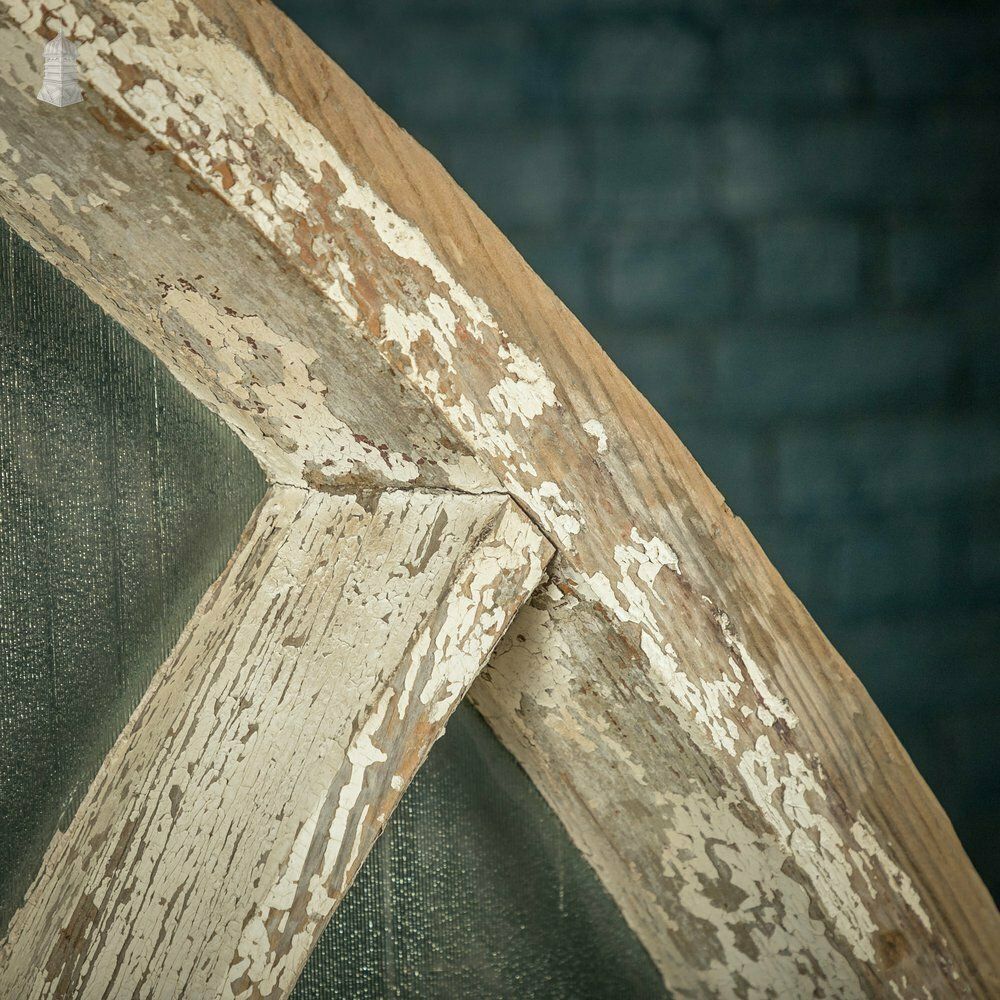 Arch Top Window, Gothic Style, Timber With Textured Glass photo vinterior