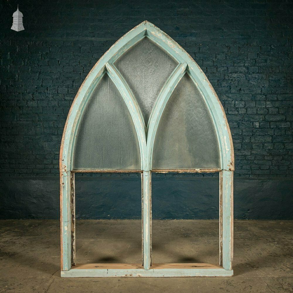 photo buy Arch Top Window, Gothic Style, Timber With Textured Glass