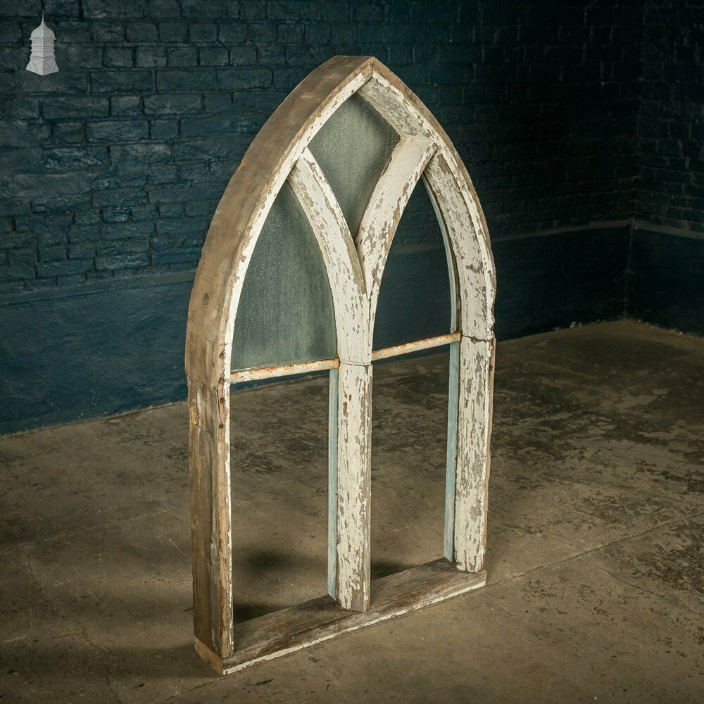 photo furniture Arched Gothic Window, Timber Arch Top Window