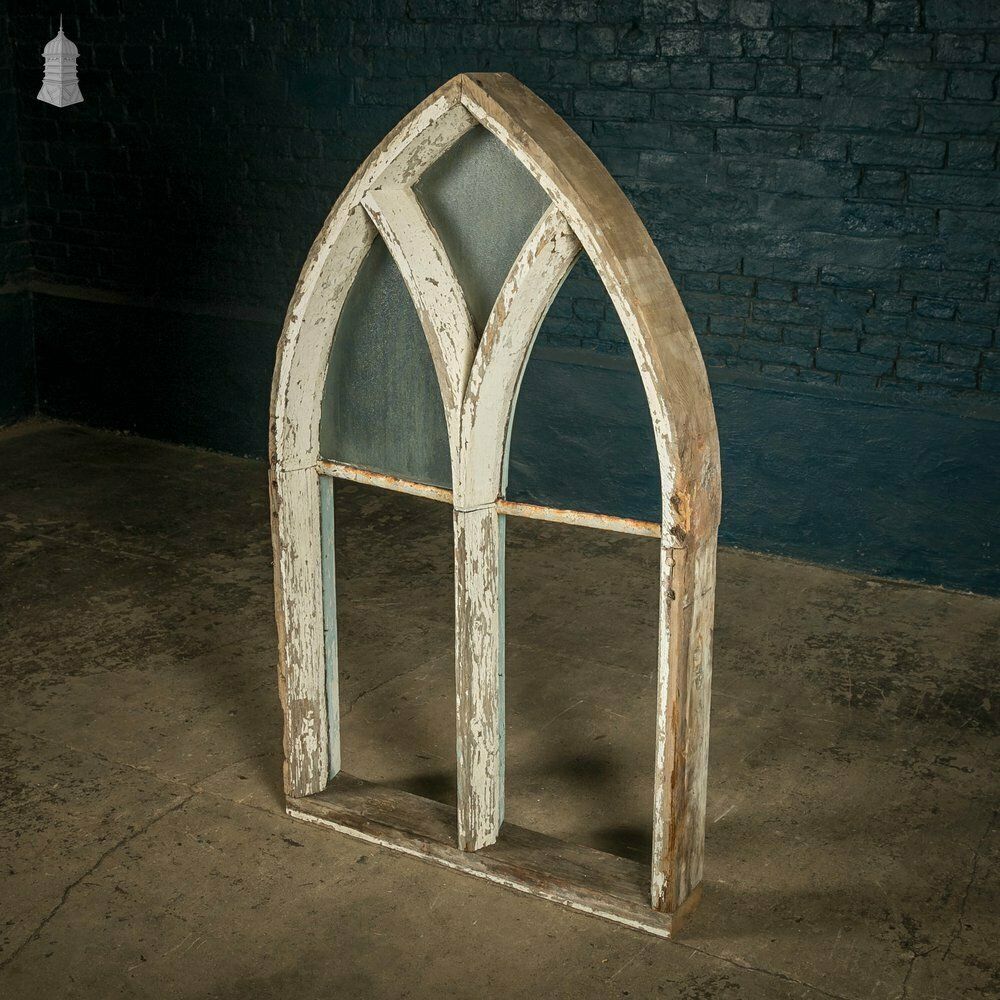 photo for sale Arched Gothic Window, Timber Arch Top Window