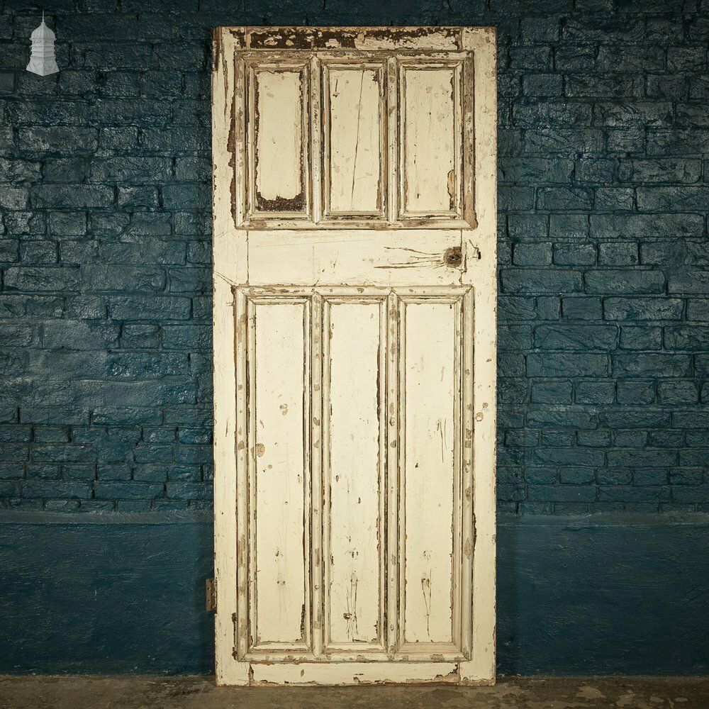 photo furniture Pine Paneled Door, Moulded 6 Panel