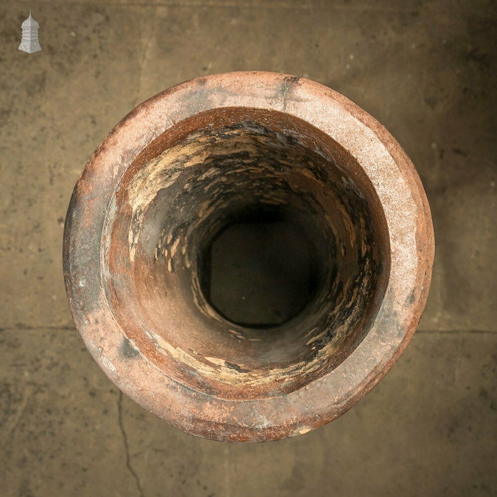Long Tom Chimney Pot, Salt Glazed photo vintage