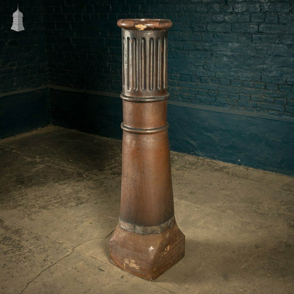 photo vinterior Long Tom Chimney Pot, Salt Glazed