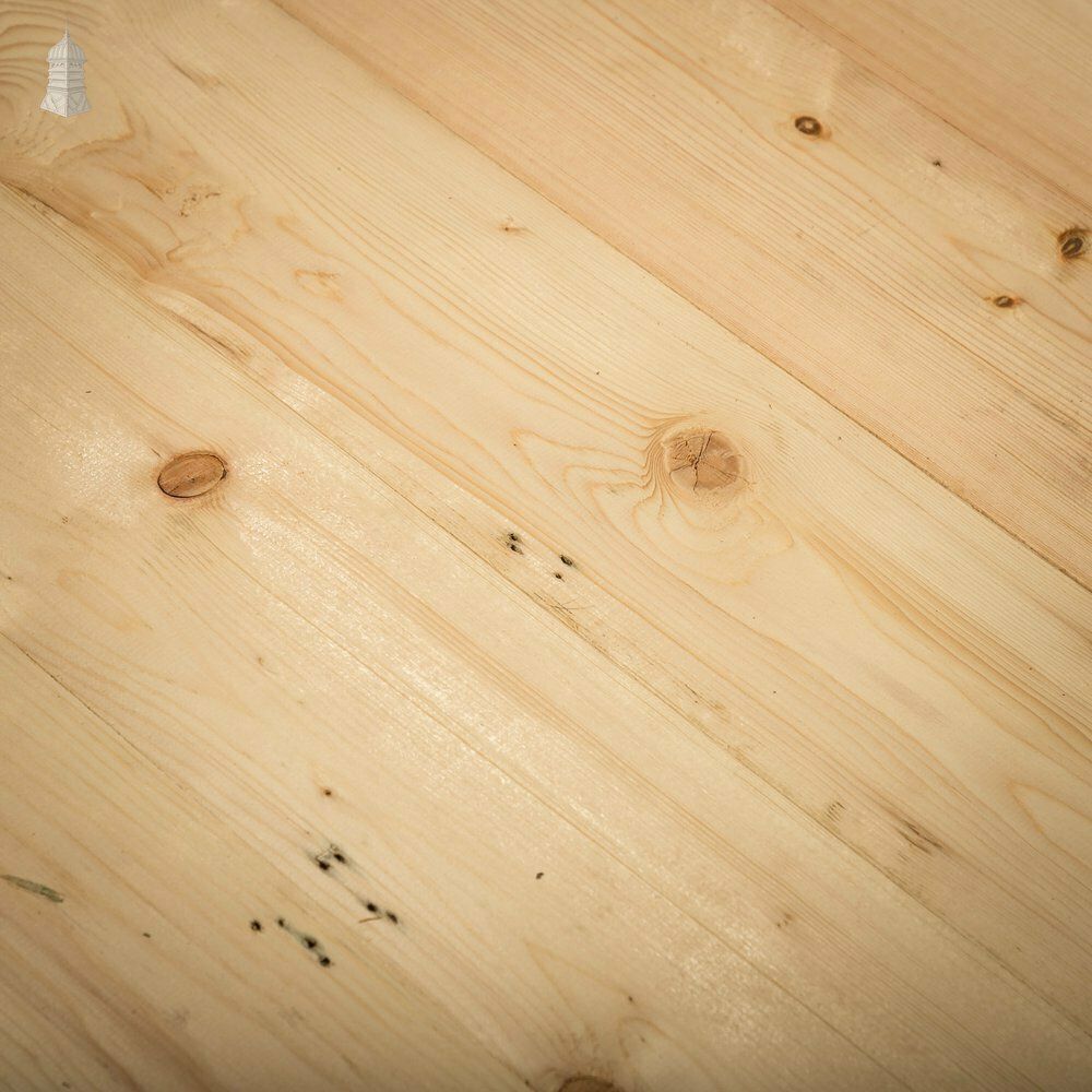 Re Sawn Pine Floorboards, 49.5 Square Metres photo vintage