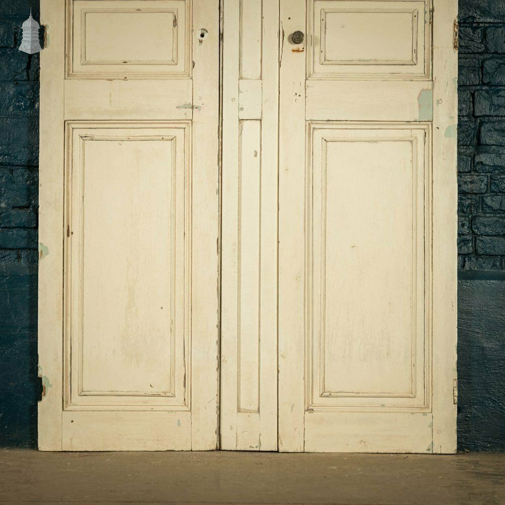 Panelled Window Shutters, Pair Of Moulded 3 Panel Shutters photo Home Fixtures