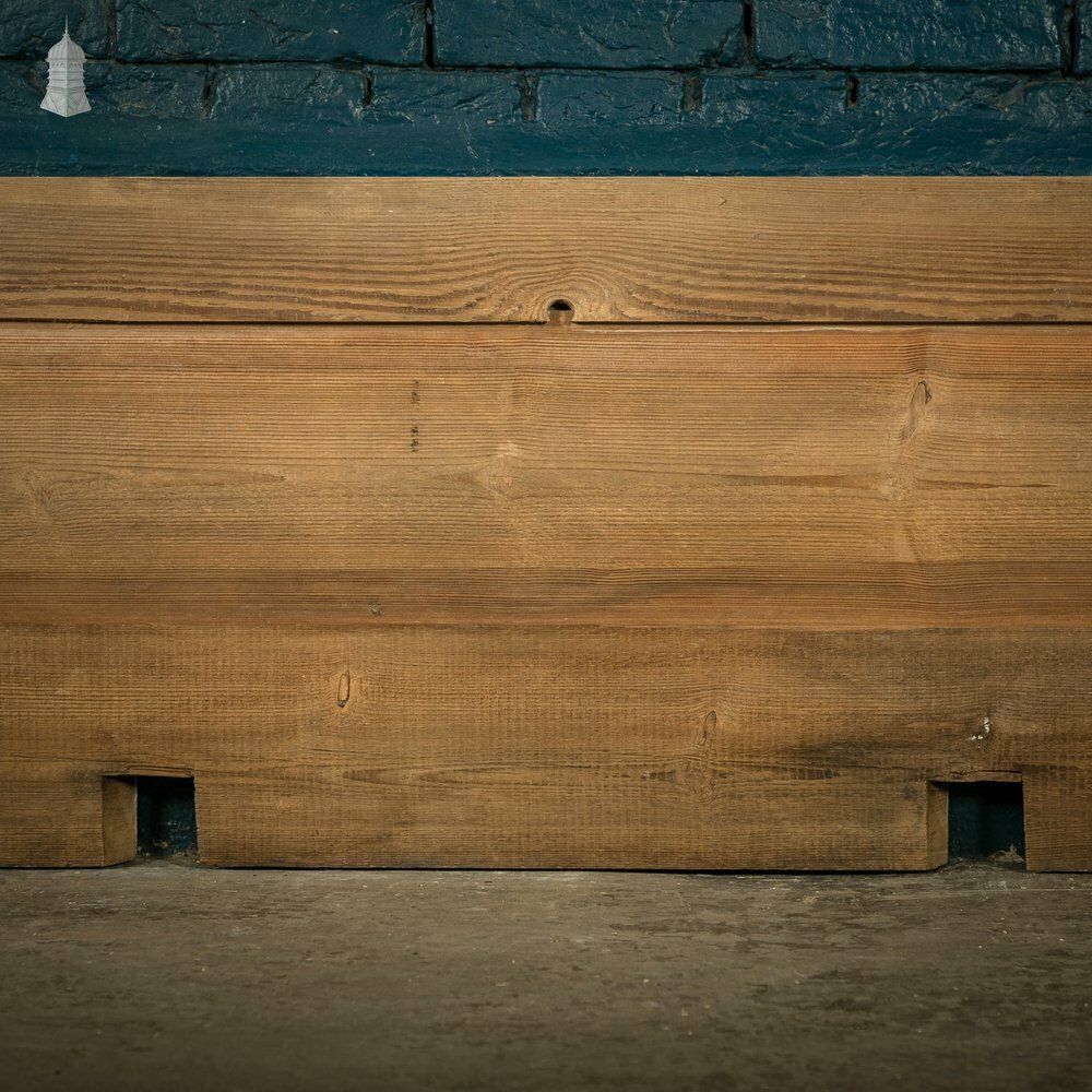Moulded Pine Panelling, Distressed White Paint Finish photo vinterior