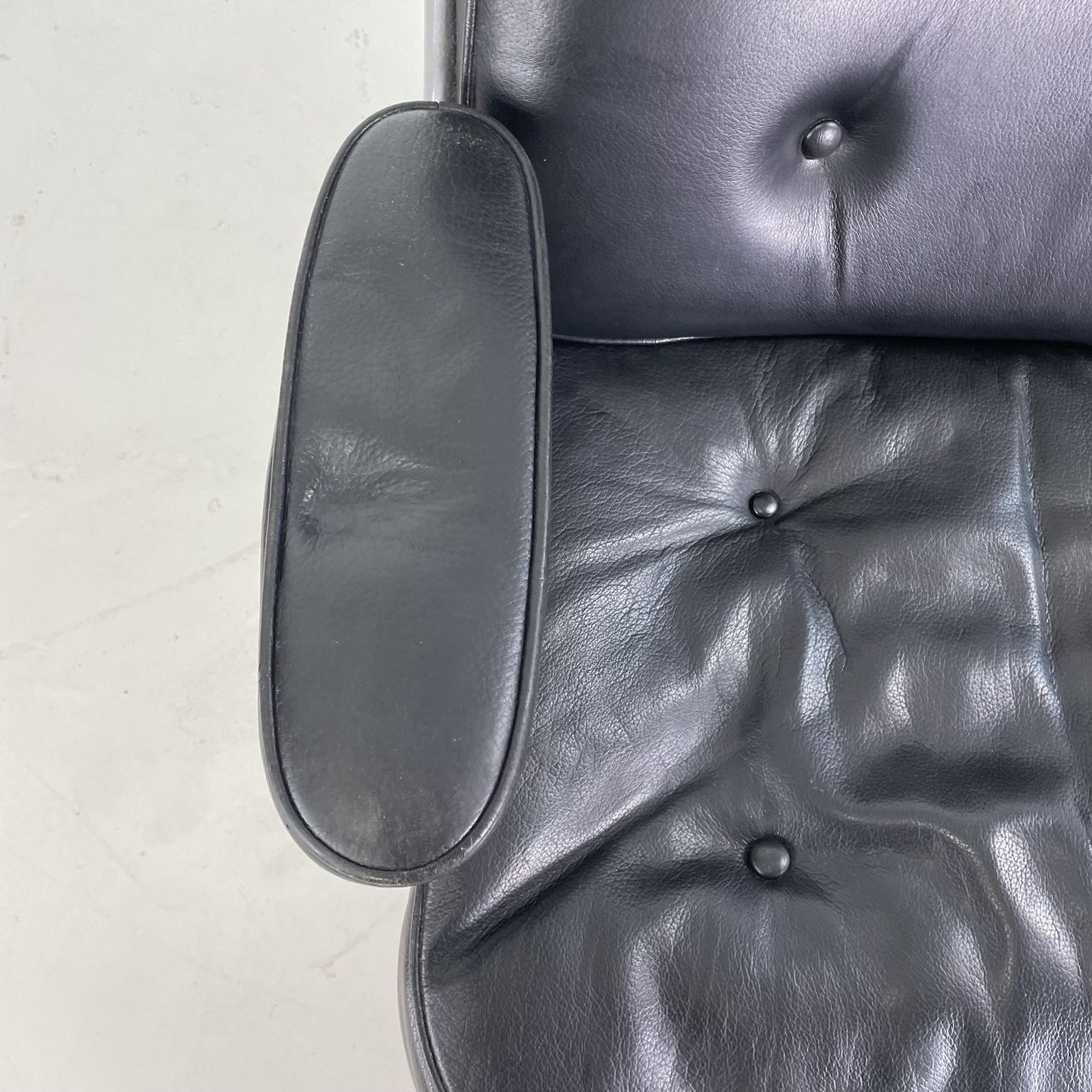 Charles Eames Herman Miller Time Life Lobby Chair In Black Leather photo buy