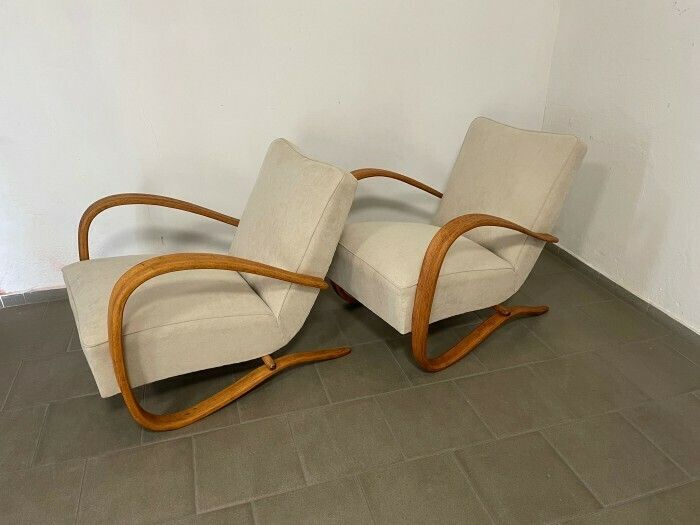 3350.0 Set Of Armchairs Halabala   H269 photo