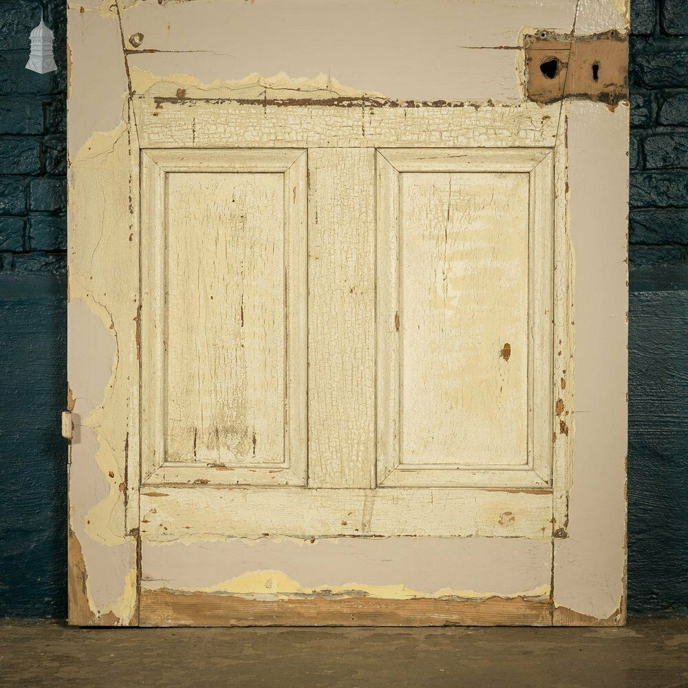 photo for sale Half Glazed Door, Moulded 3 Panel, Textured Glass