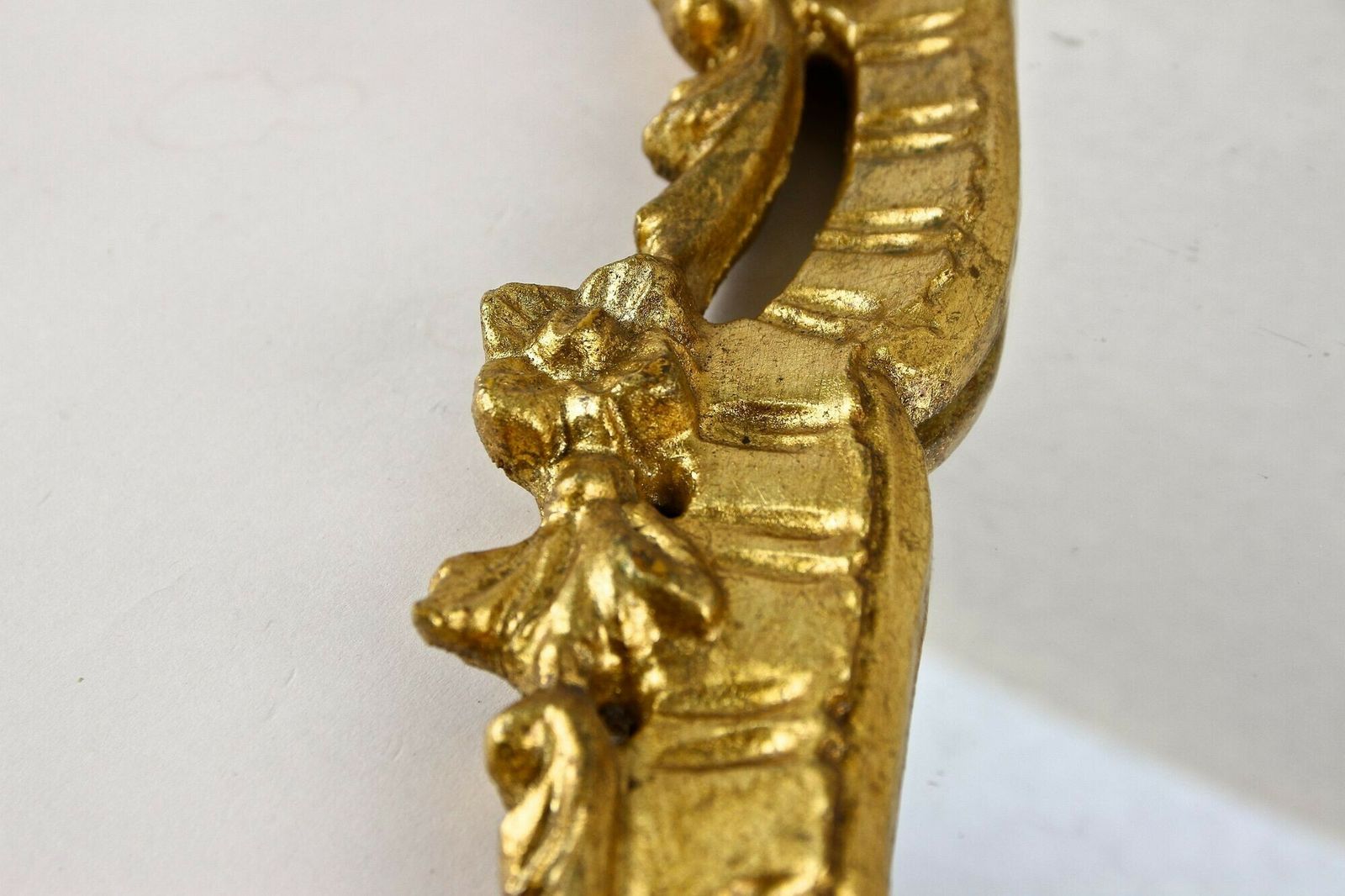 1650.0 Late 18th Century Gilt Baroque Wall Mirror, Handcarved   Italy Ca. 1790 photo