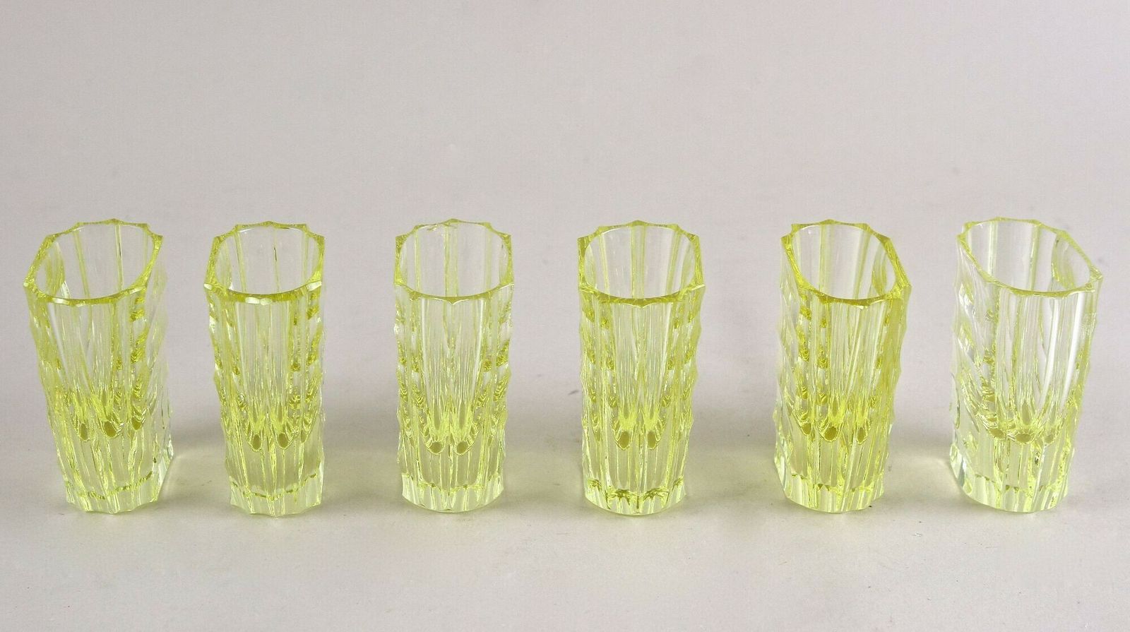 20th Century Art Deco Decanter Set/ Liquor Set With 6 Shot Glasses, Cz Ca. 1920 photo buy