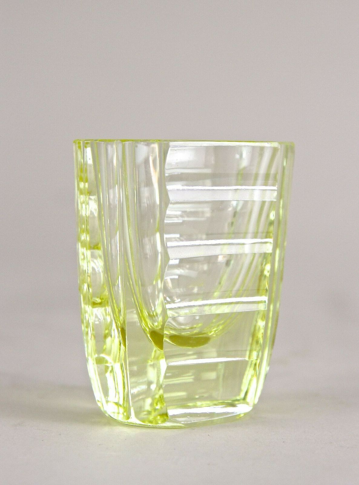 photo for sale 20th Century Art Deco Decanter Set/ Liquor Set With 6 Shot Glasses, Cz Ca. 1920