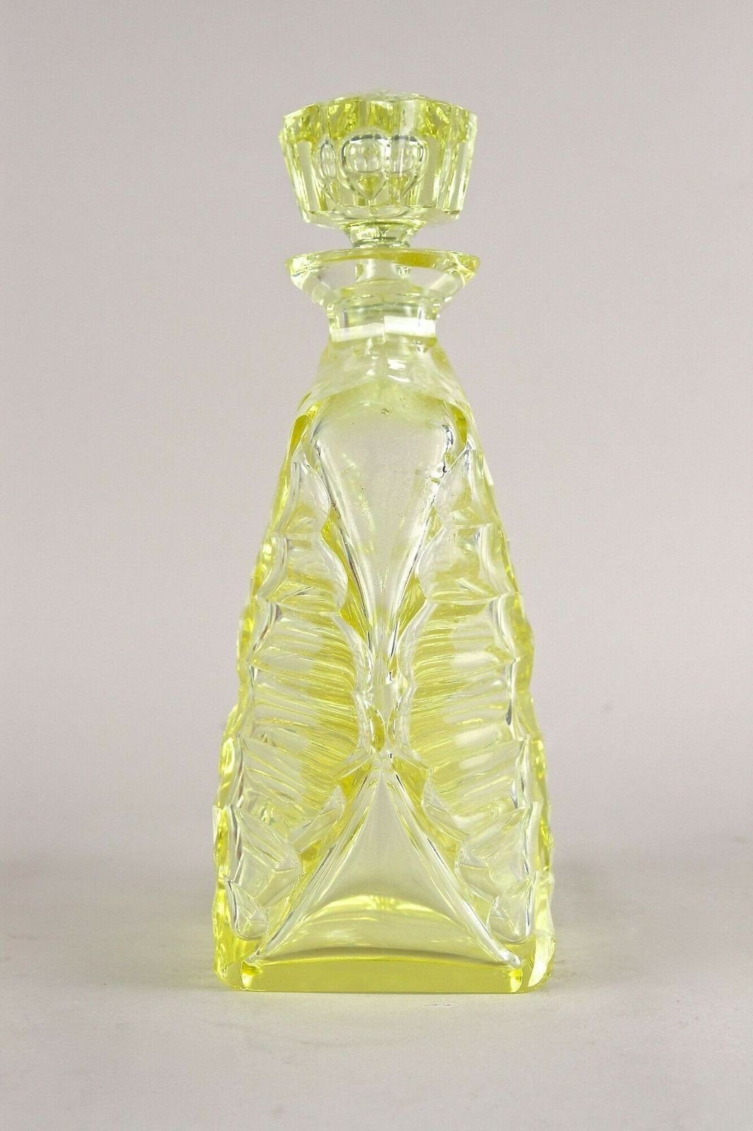 photo buy 20th Century Art Deco Decanter Set/ Liquor Set With 6 Shot Glasses, Cz Ca. 1920