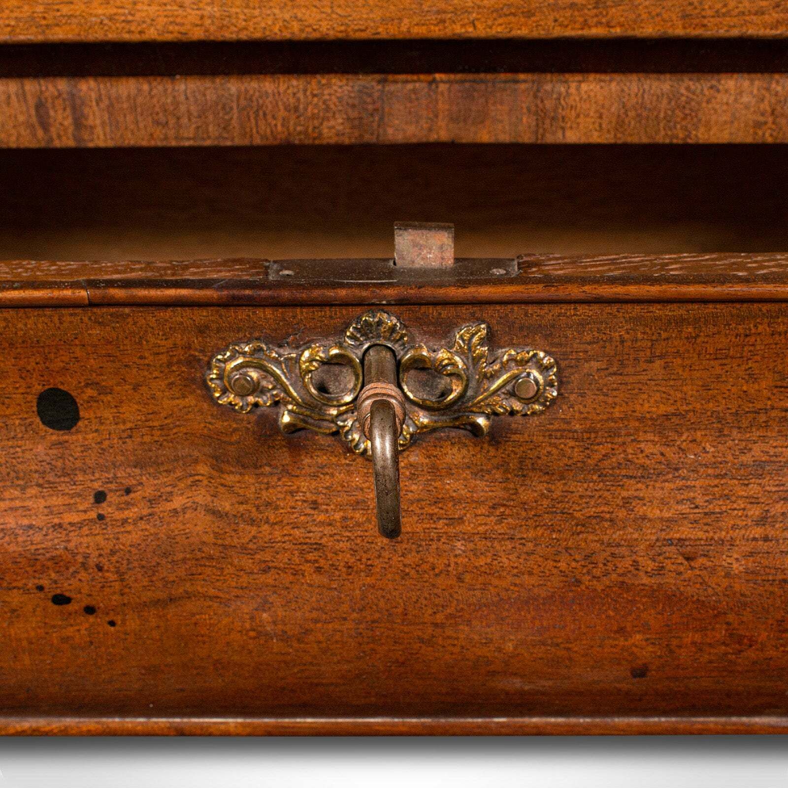 1295.0 Antique Bureau Mirror, English, Dressing Table, Boudoir, Georgian, Circa 1800 photo