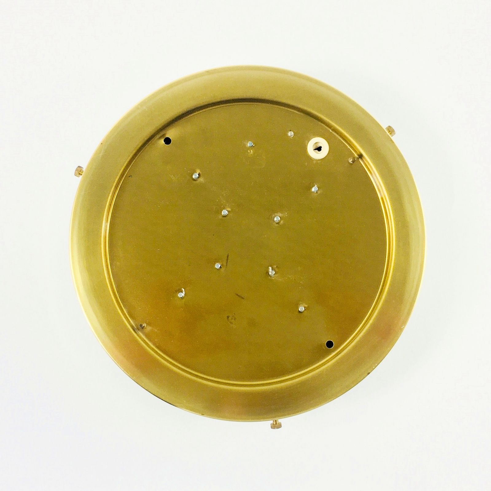 780.0 Large Mid Century Glass Ceiling Light/Flush Mount From Limburg, Germany, 1960s/1970s photo