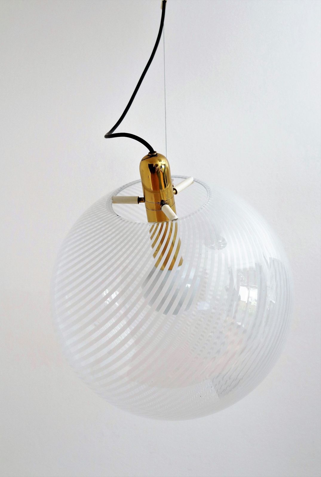 Italian Murano Glass Sphere By Ludovico Diaz De Santillana For Venini, 1980s photo buy