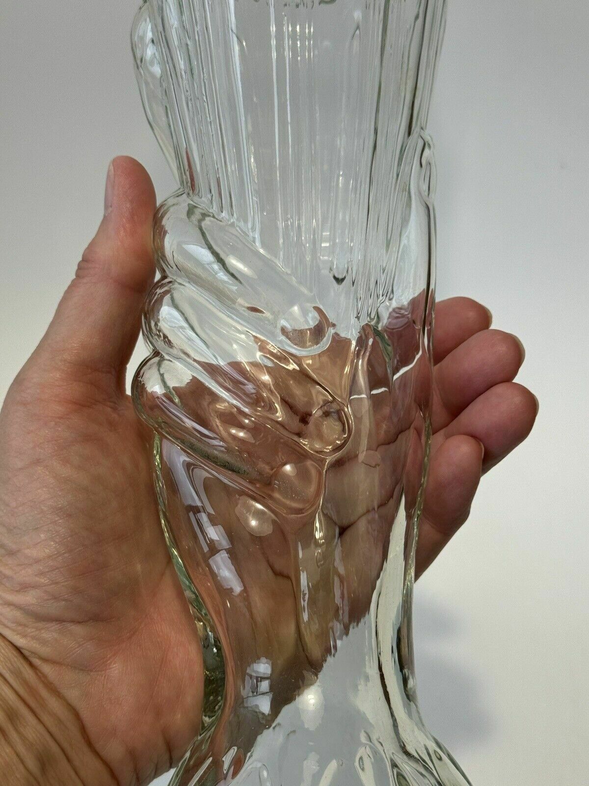 photo buy Statue Of Liberty French Antique Legras Glass Vase C1900