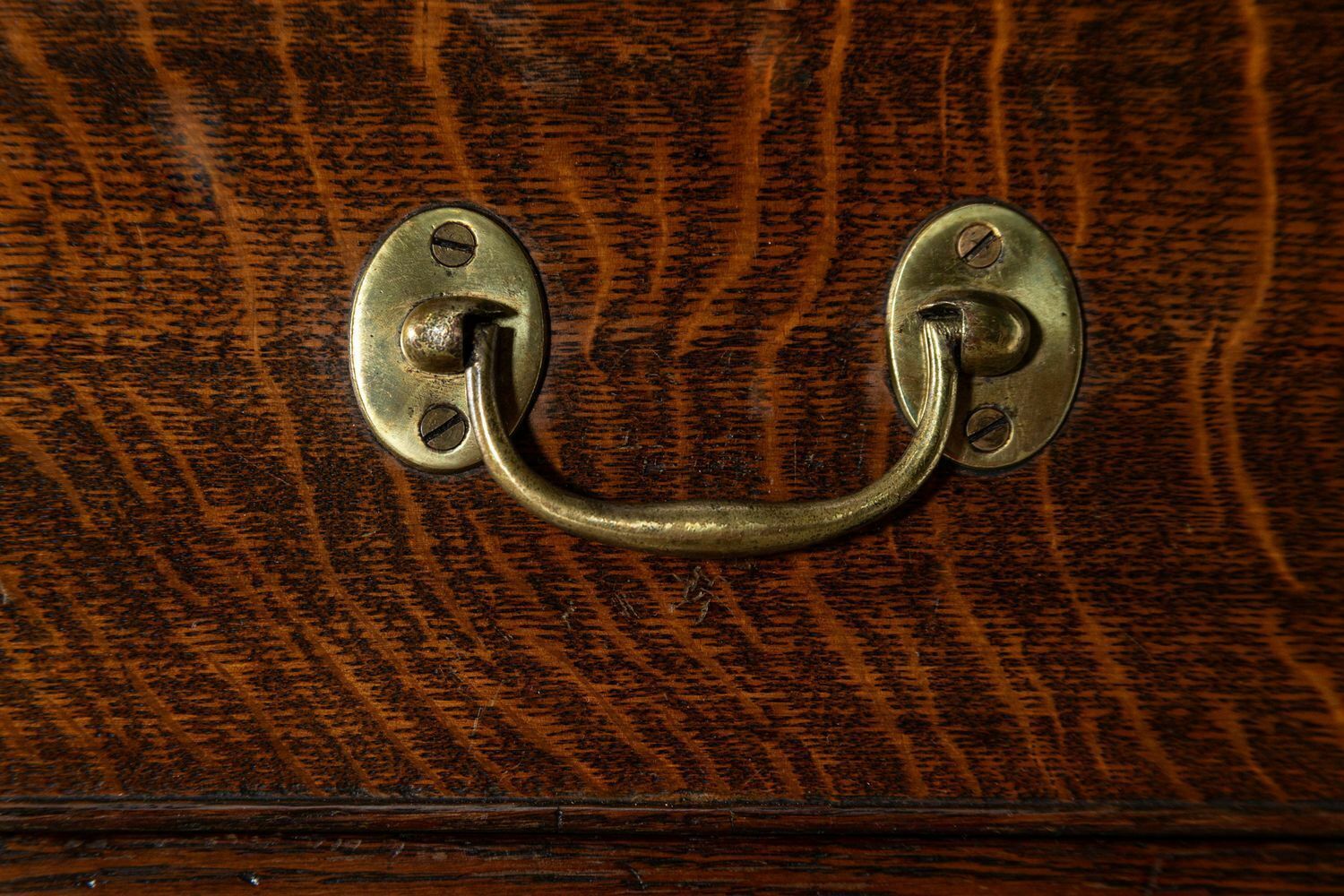 photo for sale Large English Oak Tallboy Chest Drawers