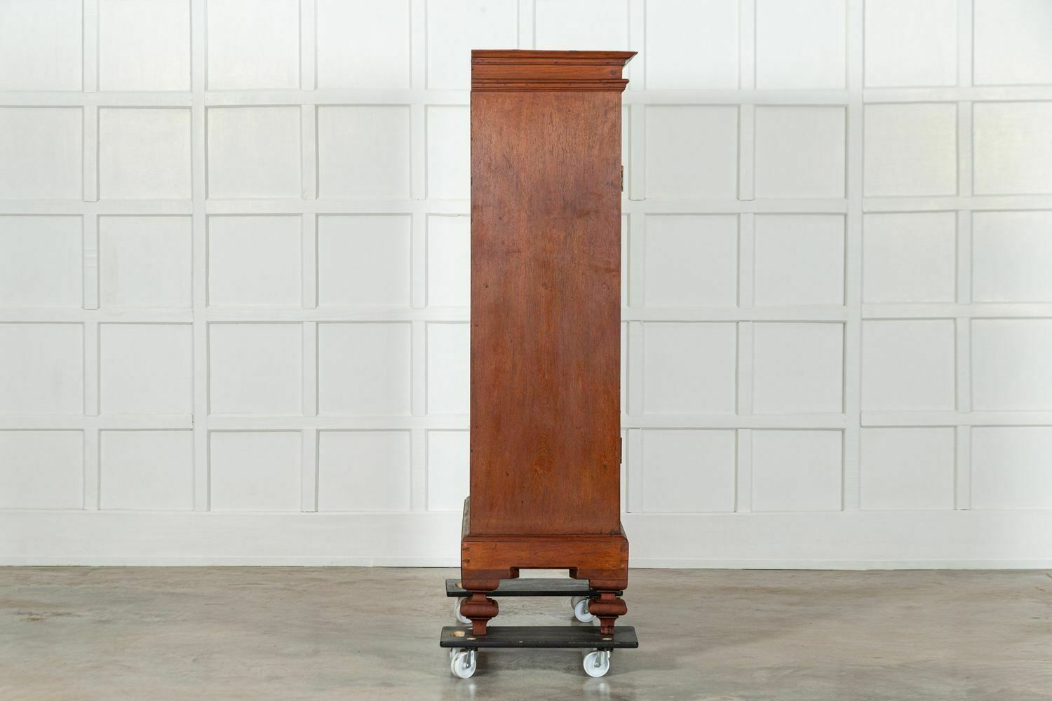 19thc Colonial Campaign Teak Armoire photo buy