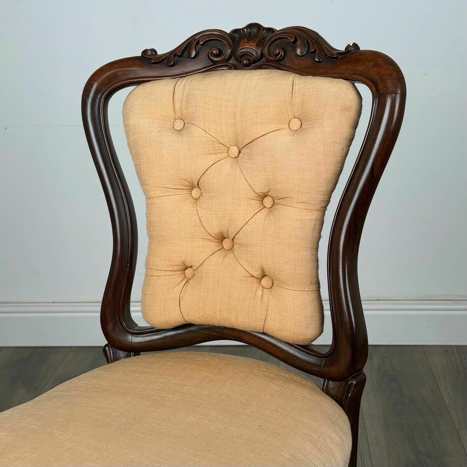 Antique 19th Century Set Of 4 Finest Quality Dining Chairs photo vinterior