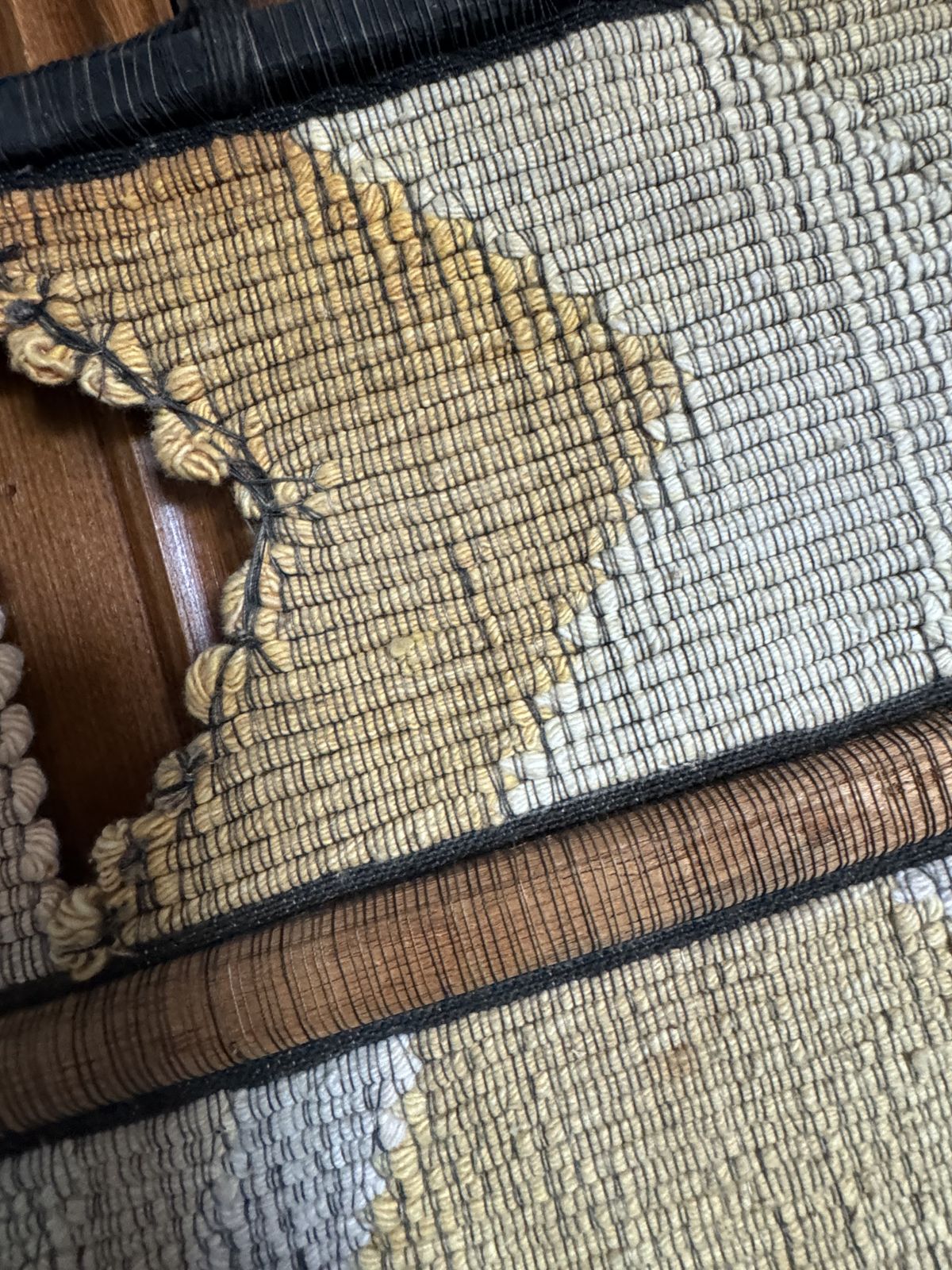 photo vinterior Don Freedman Vintage Macrame Fibre Art Wall Hanging